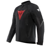 Chaqueta de motocicleta Dainese Herosphere Tex - diamante negro/rojo (11J)