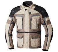 Chaqueta de motocicleta textil RST Adventure-X CE para hombre - arena/marrón ...
