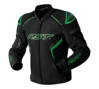 Chaqueta de motocicleta textil RST S1 D30 - negro/gris/verde flo