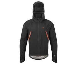 Chaqueta de MTB impermeable Ridge Tier Pertex de Altura para hombre, negra, talla grande