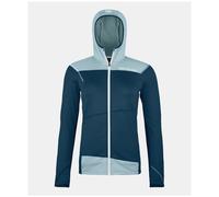 Chaqueta de mujer Ortovox Fleece Light Hoody W Talla: L / Color: azul/ azul claro