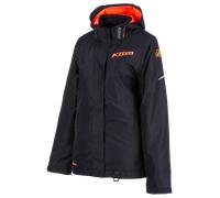 Chaqueta de Nieve Klim Allure Mujer Negro-Coral FlamígeroL Negro-Coral Flamígero