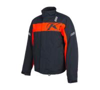 §Chaqueta de Nieve Klim Keweenaw Negro-Rojo Fuego§