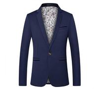 Chaqueta de ocio para hombre, elegante blazer de punto, para boda, corte regular, chaqueta de traje de boda, trajes y chaquetas para esmoquin, chaqueta para fiesta, traje de hombre, clásico y