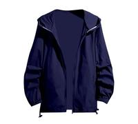Chaqueta de otoño para hombre con capucha, chaqueta de senderismo, protección solar a prueba de viento, chaqueta deportiva, cortavientos, chaqueta ligera, chaqueta cortavientos, chaqueta transpirable