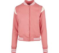 Chaqueta de peluche para mujer Urban Classics inset college S
