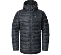 Chaqueta de pluma HAGLOFS ROC Flash Down Hood Hombre (True black) Homme