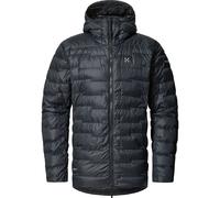 Chaqueta de pluma HAGLOFS ROC Flash Down Hood Hombre (True black) Homme