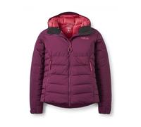 Chaqueta de plumas Rab Infinity Windstopper Hoody Wmns (Mulberry) Mujer