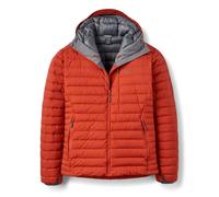 Chaqueta de plumas Rab Microlight Windstopper Hoody (Rojo Toscano) Hombre