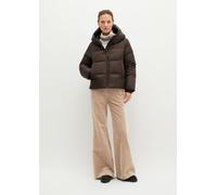 Chaqueta de plumón acolchada con capucha, corte regular Burnt Coffee 34