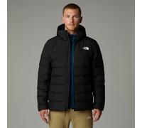 Chaqueta de plumón con capucha y cremallera Hombre Talla XL. Color Negro