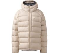Chaqueta de plumón HAGLÖFS Rosson Down Hood Men (beige tiza) Hombre