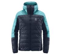 Chaqueta de plumón para mujer Haglöfs L.I.M Down Hood (tarn blue/frost blue)
