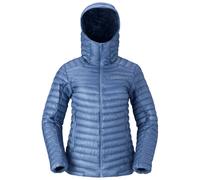 Chaqueta de plumón para mujer Norrona trollveggen down800 super light Hood Talla: S / Color: azul