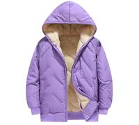 Chaqueta de plumón para niño y niña, abrigo con capucha, chaquetas, chaqueta de invierno, cálido, para bebé, niña, outwear a prueba de viento, impermeable, ropa de nieve acolchada de manga larga para