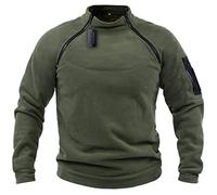 Chaqueta de Polar de Combate táctico para Hombre, Chaqueta Militar atlética de Invierno para Hombre, Tops, suéter cálido a Prueba de Viento del ejército