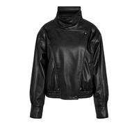 Chaqueta De Polipiel L Negro