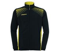 Uhlsport Goal Presentation Chaqueta, Hombre, Negro/Amarillo Lima, 128