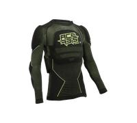 Acerbis X-Fit Future, camisa protectora S/M male Negro/Amarillo Neón