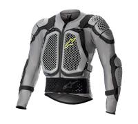 Chaqueta protectora Alpinestars Bionic Action V2 Gris-negro-amarillo fluor XL