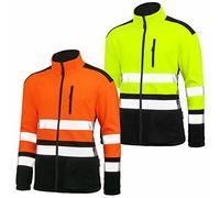 Chaqueta de protección de advertencia de forro polar, chaqueta de seguridad, chaqueta de trabajo, jersey tallas M - XXXL