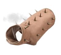 Chaqueta De Protección Para Perro,Ropa Ajustable Cachorros | Chaqueta De Protección Arnés Para Perro con Puntas Desmontables - Para Senderismo Caminar Caza Seguridad En Naturaleza Y Ciudad