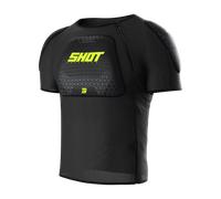 Chaqueta de Protección Shot Airlight Negro-Amarillo Neón XS Negro