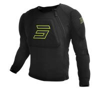 Shot Prime Chaqueta protectora, negro-amarillo, tamaño L para Hombres