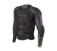 Chaqueta de Protección Zandonà Netcube x6 Negro/Amarillo FlúorS Negro,Amarillo Flúor