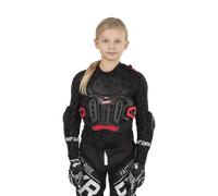 Leatt Body Protector 4.5 Camiseta Protectora de Motocross para Niños, negro, tamaño L XL