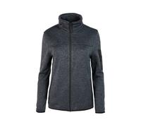 Izas - Chaqueta Polar para Mujer - Chaqueta con Cierre y Bolsillos de Cremallera - Chaqueta Térmica Polar de Punto - Rápido Secado - Ideal para Actividades al Aire Libre - Samaun Gris Oscuro - 4XL