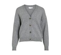 Chaqueta de punto para mujer con botones y escote en V de diseño casual.