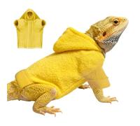 Chaqueta de reptil polar 14x18cm Chamelëöñ Gekko Beard Dragón Leguana de terrario para senderismo al aire libre | Traje de chaleco de disfraz mascotas exóticas | Exposición de viaje