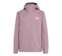 adidas Mujer Terrex Multi 2.5 Layer Climaproof Rain Coat, magic mauve, L