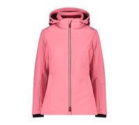 CMP - Chaqueta softshell de mujer con capucha desmontable, Rosa del desierto, L