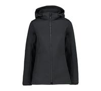 CMP Chaqueta Softshell Comfort Fit Long Chaqueta Softshell Comfort Fit Long, Mujer, Nero, 42