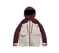 Chaqueta de snowboard Burton Women's [ak] Swash Synthetic Insulated GORE-TEX 2L Jacket (Rum Raisin/Chinchilla Gray) - Mujer