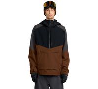 Chaqueta de snowboard para hombre Volcom BRIGHTON PULLOVER (STONE)