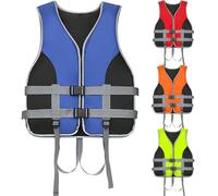 Chaqueta de Surf con Silbato for Pesca en Kayak Surf 30-50 KG | Chaqueta de surf con correas seguras para las piernas y tiras reflectantes para vela, pesca, deportes de remo