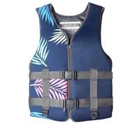 Chaqueta de Surf Neopreno con Cremallera for Pesca en Kayak y Canotaje | Chaqueta de Surf de Neopreno con Cremallera y Correas Ajustables for Kayak, Pesca, Remo y Paseos en Bote(Blue B,XXL)