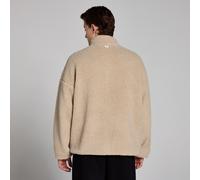 Chaqueta de tejido polar borg con cremallera integral para hombre de MP - Avena - S