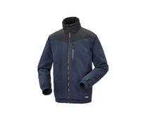 Chaqueta de trabajo elástica con forro para hombre - Azul marino#Tallas:XL (56/58). Talla