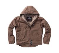 Chaqueta De Trabajo En Tela Forrada De Sherpa WCC Marrón Frontera Talla S