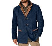 Chaqueta De Trabajo Vintage Michigan para Hombres Y Mujeres Chaqueta Informal Retro Chaqueta Vaquera para Hombre Jean Chaqueta con Bolsillos Y Botones Jacket Chaqueta Retro De Moda para Hombre