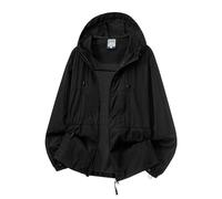 Chaqueta de verano para hombre, ligera, fina, chaqueta deportiva transpirable, chaqueta de senderismo con capucha, chaqueta softshell, cortavientos, chaqueta deportiva para exteriores, abrigo a prueba