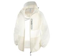 Chaqueta de verano para hombre, ligera, fina, chaqueta deportiva transpirable, chaqueta de senderismo con capucha, chaqueta softshell, cortavientos, chaqueta deportiva para exteriores, abrigo a prueba