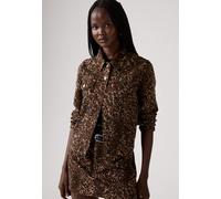 Chaqueta denim ORIGINAL TRUCKER Mujer Talla S. Color Marron