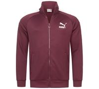 Chaqueta Deportiva Casual Regular Para Hombre PUMA T7 Roja Nueva