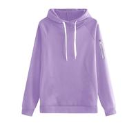 Chaqueta deportiva genérica para mujer con bolsillo 2025 nueva sudadera con capucha para mujer con capucha Oversize Sudaderas casuales con capucha con cordón con bolsillo abrigos media temporada ropa